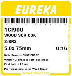 1CI90 - Wood Screw -1CI90_Label_T